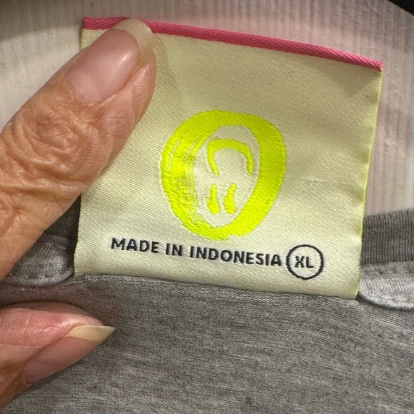 One Teaspoon Heather Gray Short Sleeve Tee - Picture 4 of 10